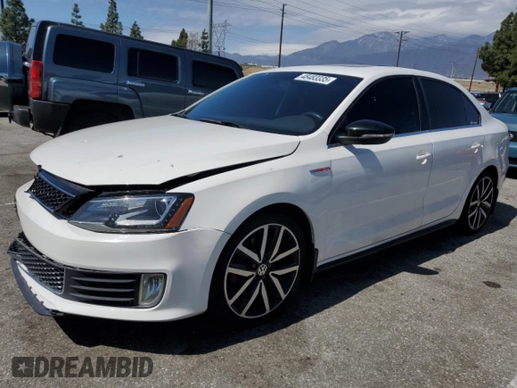 2013 Volkswagen Jetta GLI Autobahn with VIN 3VW4A7AJXDM358530, listed as a Copart auction lot 48483335 with 149,341 mi miles and Salvage Title. Bid and sale history available at DreamBid. Image 1.