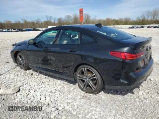 2021 BMW 2 Series 228i xDrive with VIN WBA73AK01M7H40954, listed as a Copart auction lot 54188395 with 78,046 mi miles and Salvage Title. Bid and sale history available at DreamBid. Image 2.