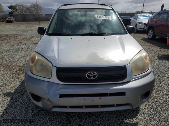 2005 Toyota RAV4 with VIN JTEGD20V250048211, listed as a Copart auction lot 51527785 with 168,051 mi miles and Clean Title. Bid and sale history available at carsss.com. Image 5.