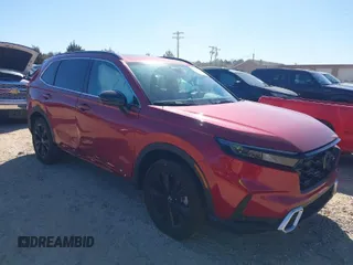 2023 Honda CR-V Sport Touring with VIN 7FARS6H90PE009112, listed as a IAAI auction lot 41819416 with 27,164 mi miles and . Bid and sale history available at DreamBid. Image 1.