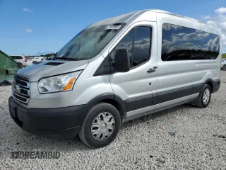 2019 Ford Transit Passenger XL with VIN 1FBAX2CM1KKA66367, listed as a Copart auction lot 79059804 with 80,577 mi miles and Salvage Title. Bid and sale history available at carsss.com. Image 1.