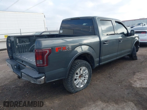 2016 Ford F-150 XLT with VIN 1FTEW1EG8GFA43296, listed as a IAAI auction lot 41243489 with 107,726 mi miles and . Bid and sale history available at DreamBid. Image 4.
