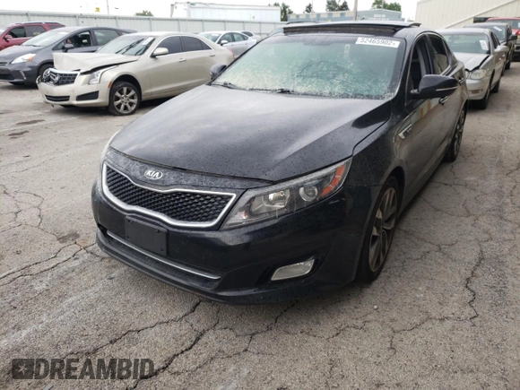 2015 Kia Optima SXL Turbo with VIN 5XXGR4A64FG365125, listed as a Copart auction lot 48464265 with Not Provided miles and Non Repairable. Bid and sale history available at DreamBid. Image 2.