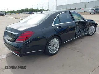 2018 Mercedes-Benz S 560 z VIN WDDUG8DB4JA403150, wystawiony jako IAAI lot #42513172 z przebiegiem Nie podano mil oraz . Historia ofert i sprzedaży dostępna na DreamBid. Obrazek 4.
