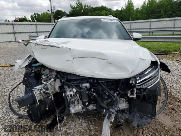 2022 Volkswagen Tiguan SE with VIN 3VV2B7AX3NM133607, listed as a Copart auction lot 54736125 with 25,951 mi miles and Salvage title. Bid and sale history available at DreamBid. Image 5.
