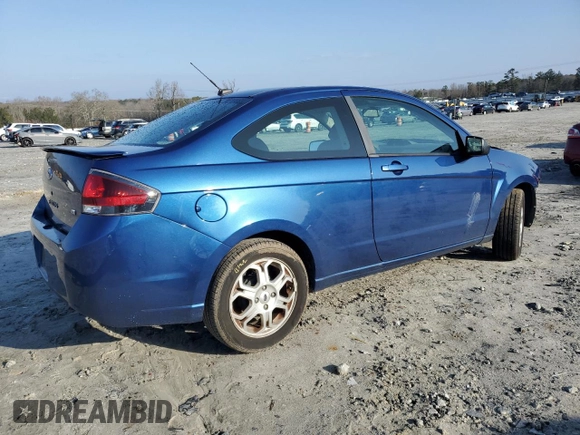2009 Ford Focus SE with VIN 1FAHP32N69W163258, listed as a Copart auction lot 44406665 with 71,737 mi miles and Salvage Title. Bid and sale history available at carsss.com. Image 3.