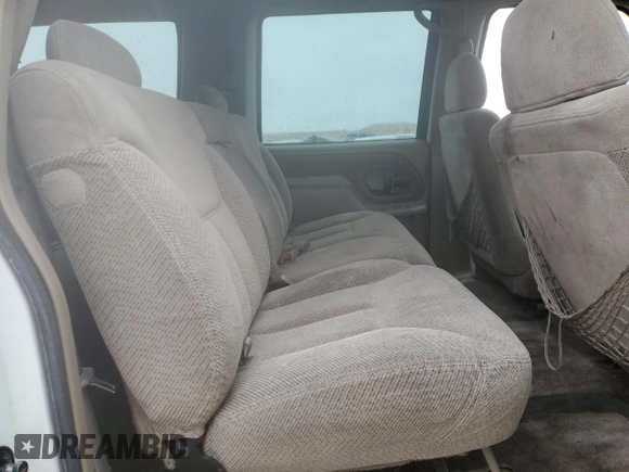 1998 Chevrolet Suburban with VIN 1GNGK26J4WJ325958, listed as a Copart auction lot 43348505 with 154,638 mi miles and Salvage Title. Bid and sale history available at carsss.com. Image 11.