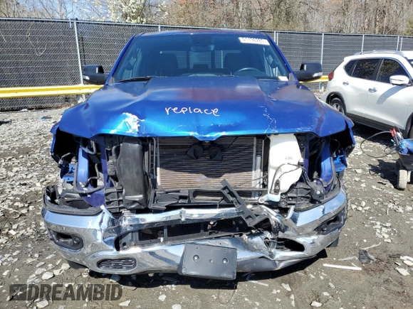 2019 Ram 1500 Big Horn/Lone Star with VIN 1C6SRFFT1KN849828, listed as a Copart auction lot 51136285 with 88,077 mi miles and Salvage Title. Bid and sale history available at carsss.com. Image 5.