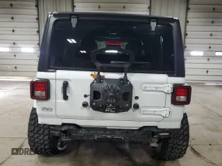2021 Jeep Wrangler Unlimited Sahara High Altitude with VIN 1C4HJXEN4MW866249, listed as a Copart auction lot 86836674 with 15,858 mi miles and Salvage title. Bid and sale history available at DreamBid. Image 6.