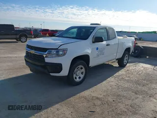 2022 Chevrolet Colorado 2WD Work Truck z VIN 1GCHSBEN6N1259669, wystawiony jako IAAI lot #41213811 z przebiegiem 49 353 mil mil oraz . Historia ofert i sprzedaży dostępna na DreamBid. Obrazek 2.