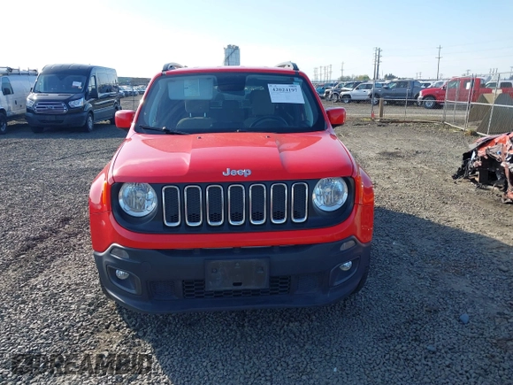 2018 Jeep Renegade Latitude with VIN ZACCJBBB6JPH80554, listed as a IAAI auction lot 42024197 with 69,247 mi miles and . Bid and sale history available at DreamBid. Image 12.