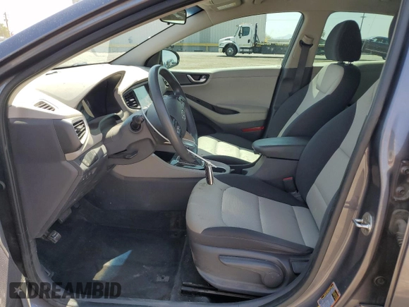 2019 Hyundai Ioniq Blue with VIN KMHC65LC5KU145024, listed as a Copart auction lot 64689825 with 91,418 mi miles and Salvage title. Bid and sale history available at DreamBid. Image 7.