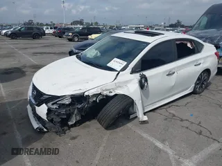 2017 Nissan Sentra SR Turbo with VIN 3N1CB7AP1HY248063, listed as a IAAI auction lot 41923693 with 112,814 mi miles. Bid and sale history available at carsss.com. Image 2.