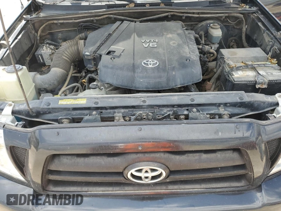 2005 Toyota Tacoma with VIN 5TEMU52N55Z018383, listed as a Copart auction lot 61807995 with 352,755 mi miles and Salvage title. Bid and sale history available at DreamBid. Image 11.