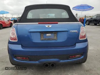 2012 MINI Convertible S with VIN WMWZP3C55CT250815, listed as a Copart auction lot 53583375 with 118,112 mi miles and Salvage title. Bid and sale history available at DreamBid. Image 6.