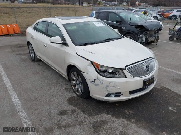 2012 Buick LaCrosse Leather with VIN 1G4GC5E35CF344992, listed as a IAAI auction lot 41534317 with 134,026 mi miles. Bid and sale history available at carsss.com. Image 1.
