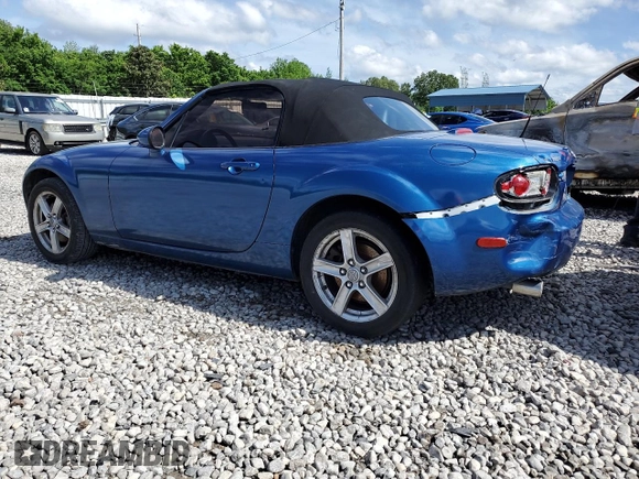 2006 Mazda MX-5 Miata Sport z VIN JM1NC25F760122353, wystawiony jako Copart lot #53557585 z przebiegiem 150 409 mil mil oraz Szkoda całkowita • Salvage title. Historia ofert i sprzedaży dostępna na DreamBid. Obrazek 2.