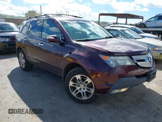2009 Acura MDX Tech/Entertainment Pkg with VIN 2HNYD28449H524488, listed as a IAAI auction lot 41804825 with 229,502 mi miles. Bid and sale history available at carsss.com. Image 1.