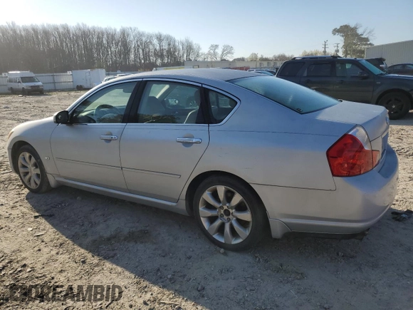 2007 Infiniti M35 with VIN JNKAY01E77M302717, listed as a Copart auction lot 46641524 with 182,544 mi miles and Salvage Title. Bid and sale history available at carsss.com. Image 2.