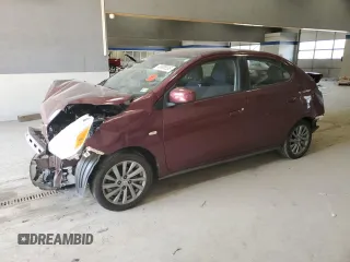 2019 Mitsubishi Mirage G4 ES with VIN ML32F3FJ8KHF16321, listed as a Copart auction lot 46906585 with 50,958 mi miles and Salvage Title. Bid and sale history available at carsss.com. Image 1.