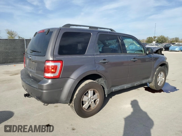 2012 Ford Escape XLT with VIN 1FMCU0D77CKB94023, listed as a Copart auction lot 54417045 with 150,933 mi miles and Salvage title. Bid and sale history available at DreamBid. Image 3.