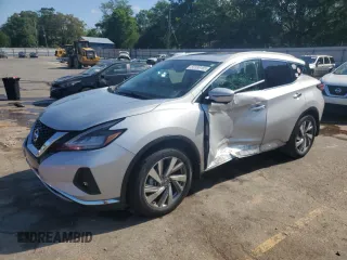 2020 Nissan Murano SL z VIN 5N1AZ2CJ3LN120680, wystawiony jako Copart lot #53188185 z przebiegiem 47 745 mil mil oraz Szkoda całkowita • Salvage title. Historia ofert i sprzedaży dostępna na DreamBid. Obrazek 1.