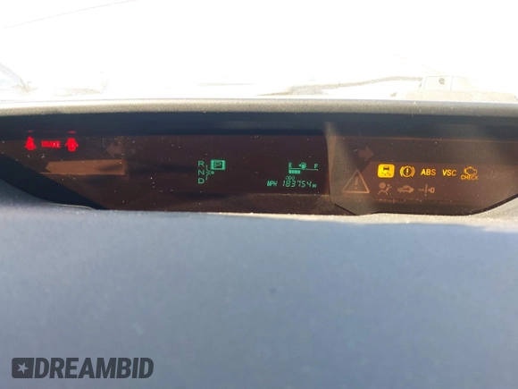 2008 Toyota Prius with VIN JTDKB20U483448432, listed as a IAAI auction lot 41641285 with 183,754 mi miles. Bid and sale history available at carsss.com. Image 7.