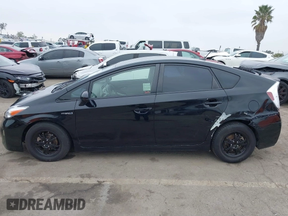 2013 Toyota Prius One with VIN JTDKN3DU9D5656134, listed as a IAAI auction lot 41900724 with 169,446 mi miles. Bid and sale history available at carsss.com. Image 14.