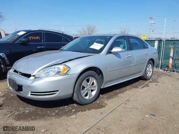 2015 Chevrolet Impala Limited LS with VIN 2G1WA5E32F1144078, listed as a IAAI auction lot 41750726 with 184,996 mi miles. Bid and sale history available at carsss.com. Image 2.