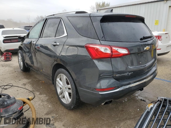 2019 Chevrolet Equinox Premier z VIN 2GNAXPEX2K6151230, wystawiony jako Copart lot #82354794 z przebiegiem 107 854 mil mil oraz Szkoda całkowita • Salvage title. Historia ofert i sprzedaży dostępna na DreamBid. Obrazek 2.