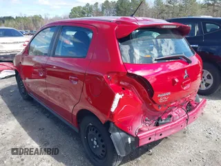 2024 Mitsubishi Mirage ES z VIN ML32AUHJ1RH004120, wystawiony jako IAAI lot #41741975 z przebiegiem 21 916 mil mil oraz . Historia ofert i sprzedaży dostępna na DreamBid. Obrazek 3.