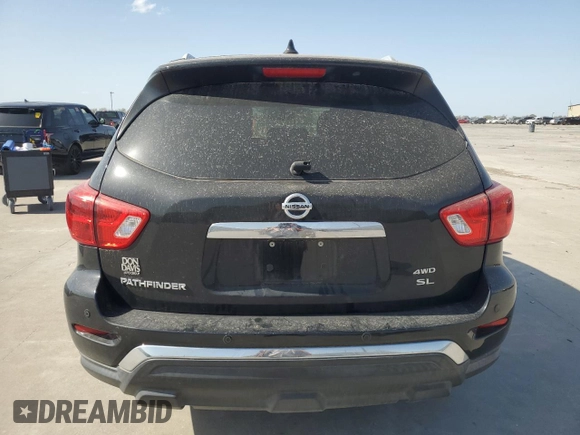 2019 Nissan Pathfinder SL with VIN 5N1DR2MM3KC618944, listed as a Copart auction lot 47106285 with 105,441 mi miles and Salvage Title. Bid and sale history available at carsss.com. Image 6.