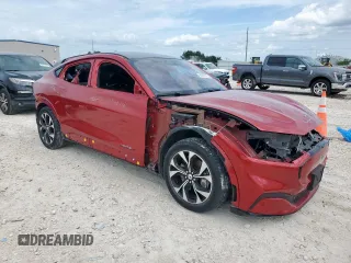 2021 Ford Mustang Mach-E Premium с VIN 3FMTK3R77MMA44925, выставлен на аукционе Copart как лот 64307295 с пробегом 30 714 миль миль и Списание • Salvage title. История ставок и продаж доступна на DreamBid. Изображение 4.