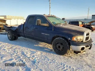 2005 Dodge Ram 3500 SLT with VIN 3D7MR48C65G816975, listed as a Copart auction lot 86141694 with 261,723 mi miles and Salvage Title. Bid and sale history available at carsss.com. Image 4.