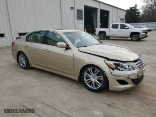2012 Hyundai Genesis 3.8L with VIN KMHGC4DD2CU185395, listed as a Copart auction lot 47759835 with 87,845 mi miles and Salvage Title. Bid and sale history available at carsss.com. Image 4.