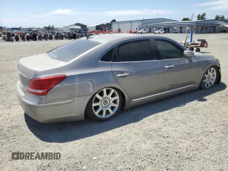 2012 Hyundai Equus Signature с VIN KMHGH4JH1CU049316, выставлен на аукционе Copart как лот 61218825 с пробегом 80 331 миль миль и Чистый • Clean title. История ставок и продаж доступна на DreamBid. Изображение 3.