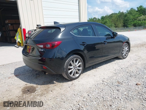 2016 Mazda 3 S Grand Touring z VIN JM1BM1N37G1287136, wystawiony jako IAAI lot #42171368 z przebiegiem 155 685 mil mil oraz . Historia ofert i sprzedaży dostępna na DreamBid. Obrazek 4.