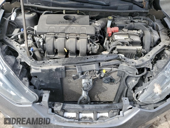 2019 Nissan Sentra SV with VIN 3N1AB7AP5KY243172, listed as a Copart auction lot 45392645 with 65,920 mi miles and Salvage Title. Bid and sale history available at DreamBid. Image 11.