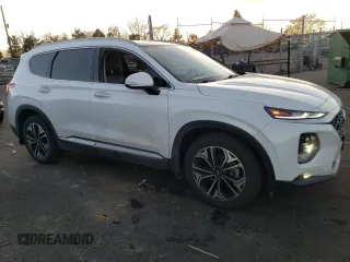 2020 Hyundai Santa Fe SEL with VIN 5NMS3CAA6LH162292, listed as a Copart auction lot 72215802 with 39,803 mi miles. Bid and sale history available at carsss.com. Image 4.