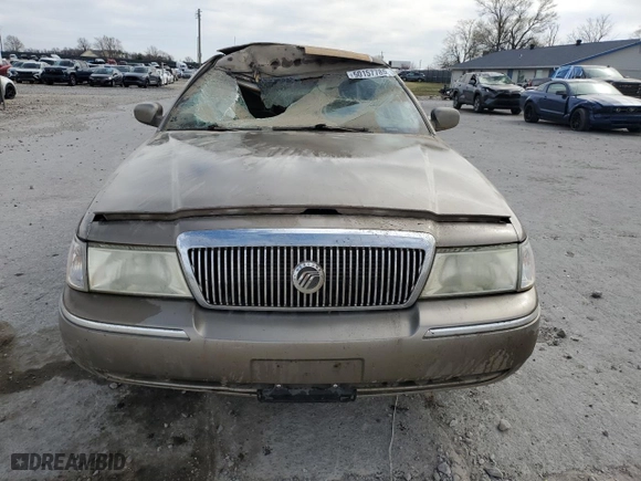 2004 Mercury Grand Marquis GS with VIN 2MEFM74W24X608341, listed as a Copart auction lot 50157785 with 113,162 mi miles and Salvage Title. Bid and sale history available at carsss.com. Image 5.