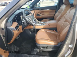 2023 Infiniti QX60 Autograph with VIN 5N1DL1HU1PC361702, listed as a Copart auction lot 87579185 with 23,864 mi miles and Salvage title. Bid and sale history available at DreamBid. Image 7.