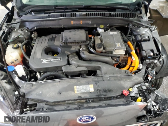 2019 Ford Fusion Hybrid SE with VIN 3FA6P0LU9KR287187, listed as a Copart auction lot 52704565 with 52,543 mi miles and Salvage Title. Bid and sale history available at carsss.com. Image 12.