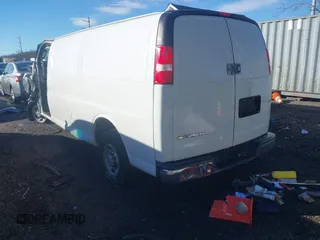 2019 Chevrolet Express Cargo with VIN 1GCWGBFG8K1317771, listed as a IAAI auction lot 41205692 with Not provided miles and . Bid and sale history available at DreamBid. Image 3.