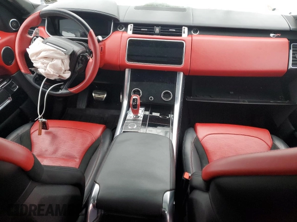 2022 Land Rover Range Rover Sport SVR with VIN SALWZ2RE8NA799997, listed as a Copart auction lot 38238204 with Not Provided miles and Salvage Title. Bid and sale history available at DreamBid. Image 8.