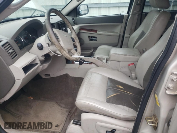 2007 Jeep Grand Cherokee Limited z VIN 1J8HS58P97C509761, wystawiony jako Copart lot #55520165 z przebiegiem 152 707 mil mil oraz Tytuł czysty. Historia ofert i sprzedaży dostępna na DreamBid. Obrazek 7.