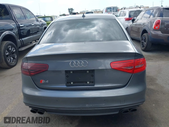 2016 Audi S4 Premium Plus with VIN WAUBGAFL1GA000800, listed as a IAAI auction lot 39288869 with 88,143 mi miles. Bid and sale history available at carsss.com. Image 16.