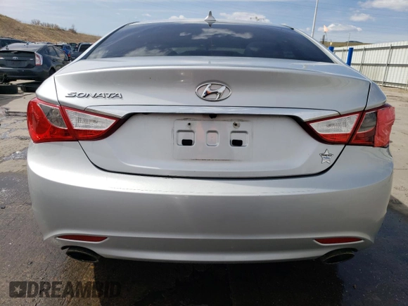 2013 Hyundai Sonata Limited with VIN 5NPEC4AC8DH591247, listed as a Copart auction lot 52420295 with 129,182 mi miles and Salvage Title. Bid and sale history available at carsss.com. Image 6.