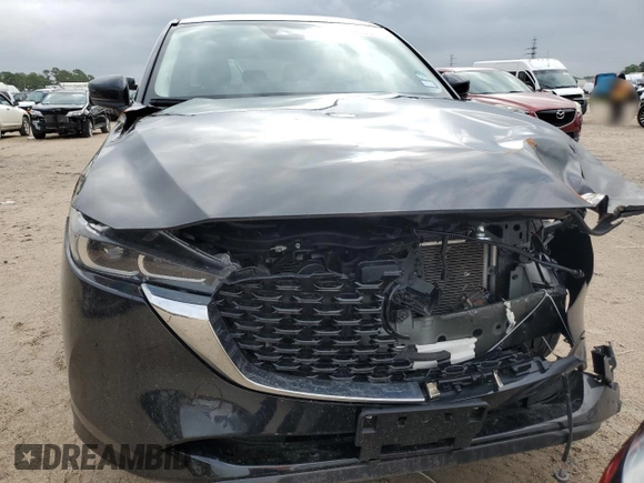 2024 Mazda CX-5 2.5 S Select Package with VIN JM3KFBBL0R0438645, listed as a Copart auction lot 51275805 with 25,483 mi miles and Salvage Title. Bid and sale history available at carsss.com. Image 5.