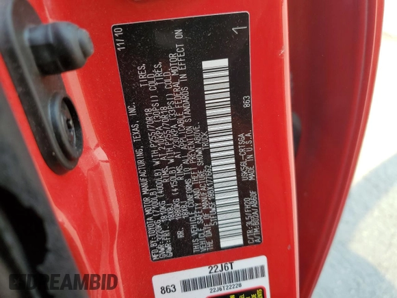 2011 Toyota Tundra 4WD Truck with VIN 5TFUW5F18BX177662, listed as a Copart auction lot 50690675 with 124,369 mi miles and Salvage Title. Bid and sale history available at carsss.com. Image 15.