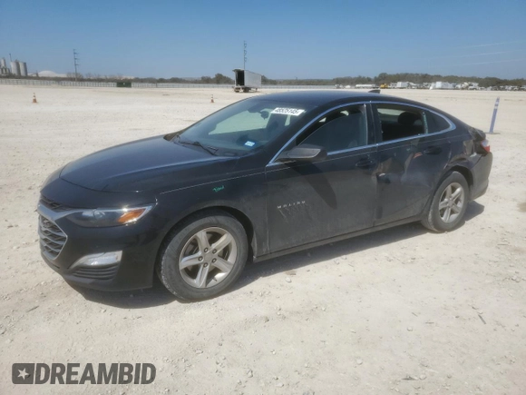 2019 Chevrolet Malibu LS with VIN 1G1ZB5ST9KF220039, listed as a Copart auction lot 48525145 with 122,473 mi miles and Salvage Title. Bid and sale history available at DreamBid. Image 1.